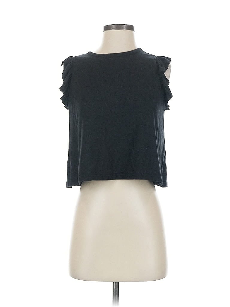 Pre-owned Jackson Rowe Sleeveless T-shirt In Black