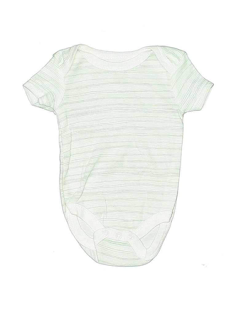 Pre-owned Rene Rofe Babies' Short Sleeve Onesie In Green