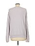 Fate Solid Gray Pullover Sweater Size M - photo 2