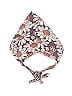 Kate Quinn Organics Floral Brown Pink Beanie Size Newborn - photo 2