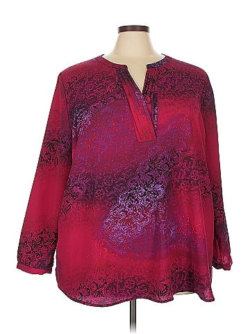 Catherines 3/4 Sleeve Blouse (view 1)