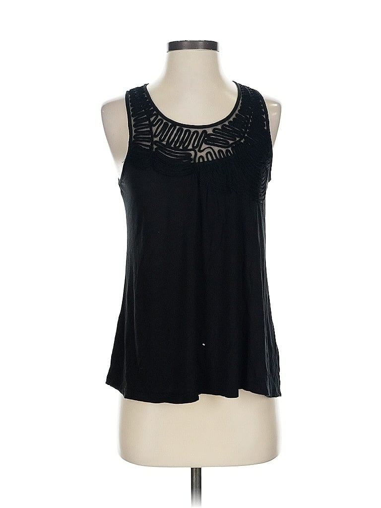 CROSBY Pre-owned Sleeveless Blouse In Black