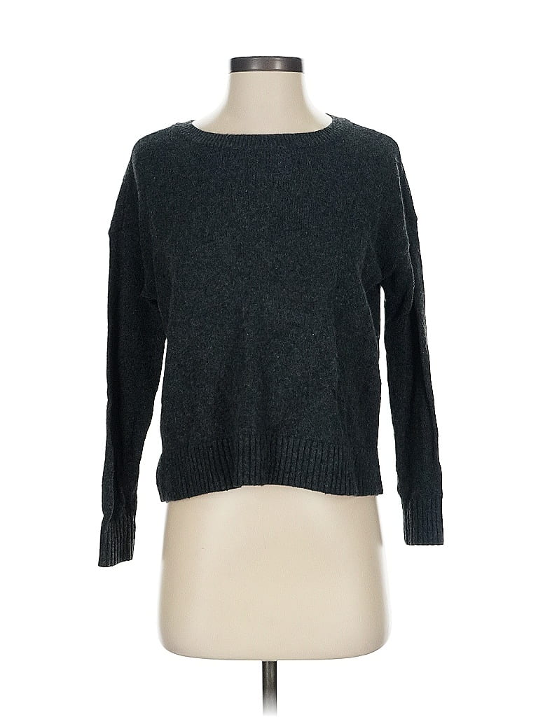 Pre-owned Ann Taylor Loft Pullover Sweater In Gray