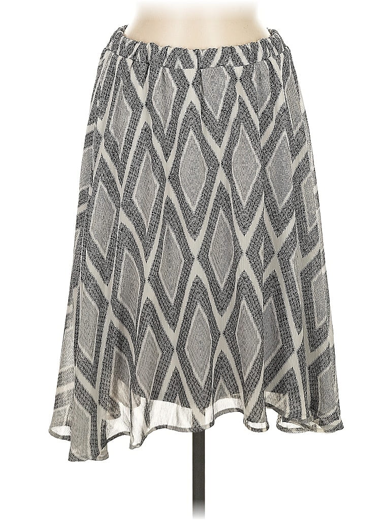 Pre-owned Bobeau Casual Skirt In Gray