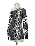 H&M Mama Animal Print Gray Pullover Sweater Size M - photo 1