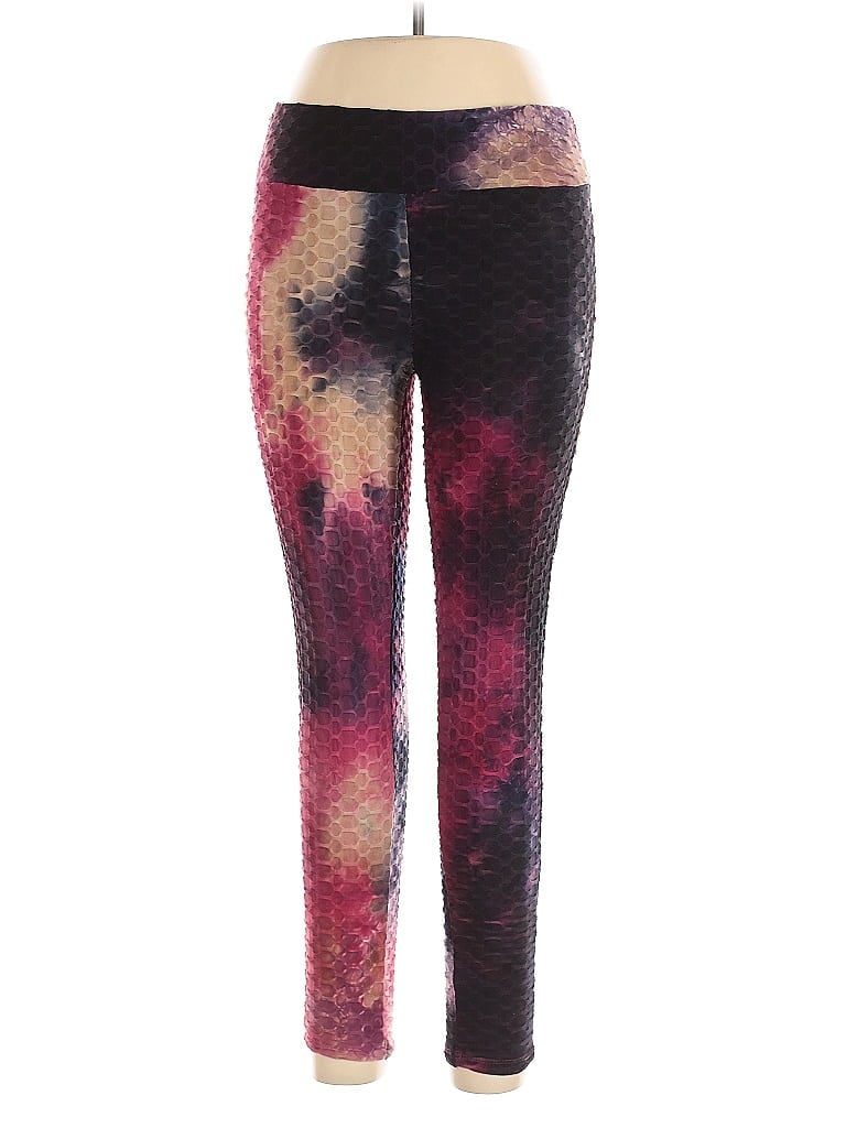 Pre-owned Eye Candy Leggings In Purple