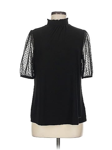 Anne Klein Short Sleeve Blouse (view 1)