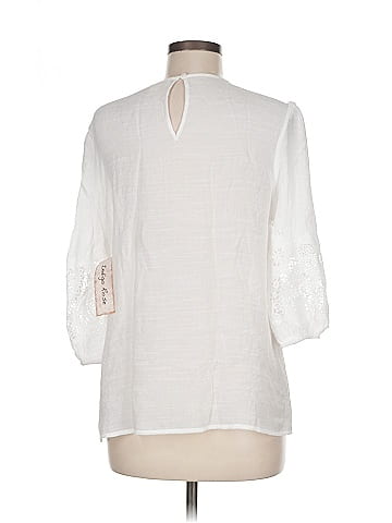 Indigo Rose 3/4 Sleeve T-Shirt (view 2)