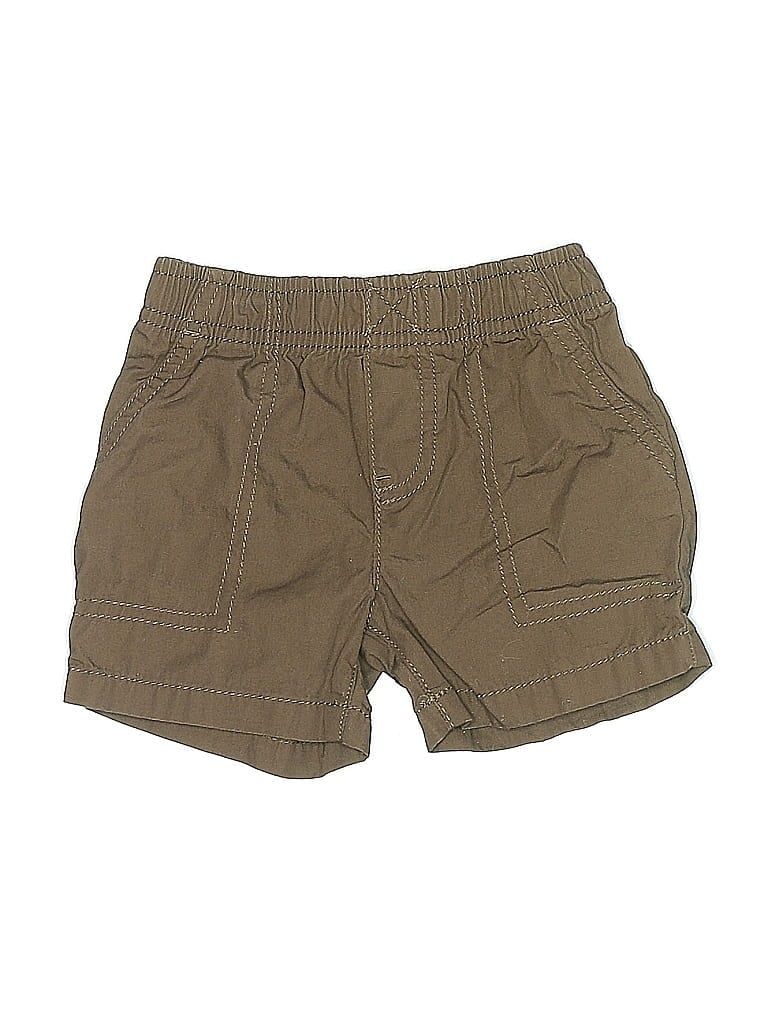 Pre-owned Carter's Babies' Khaki Shorts In Brown