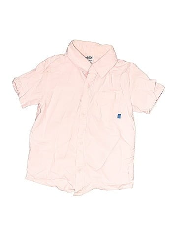 Child of Mine by Carter's Short Sleeve Button-Down Shirt (view 1)