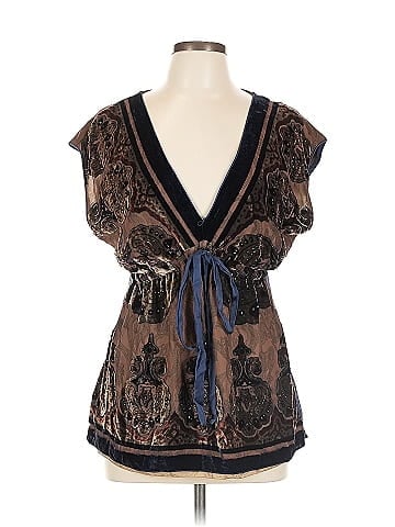 Hale Bob Sleeveless Silk Top (view 1)