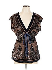 Hale Bob Sleeveless Silk Top
