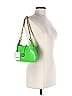 Sandro 100% Leather Color Block Green Leather Shoulder Bag One size - photo 2