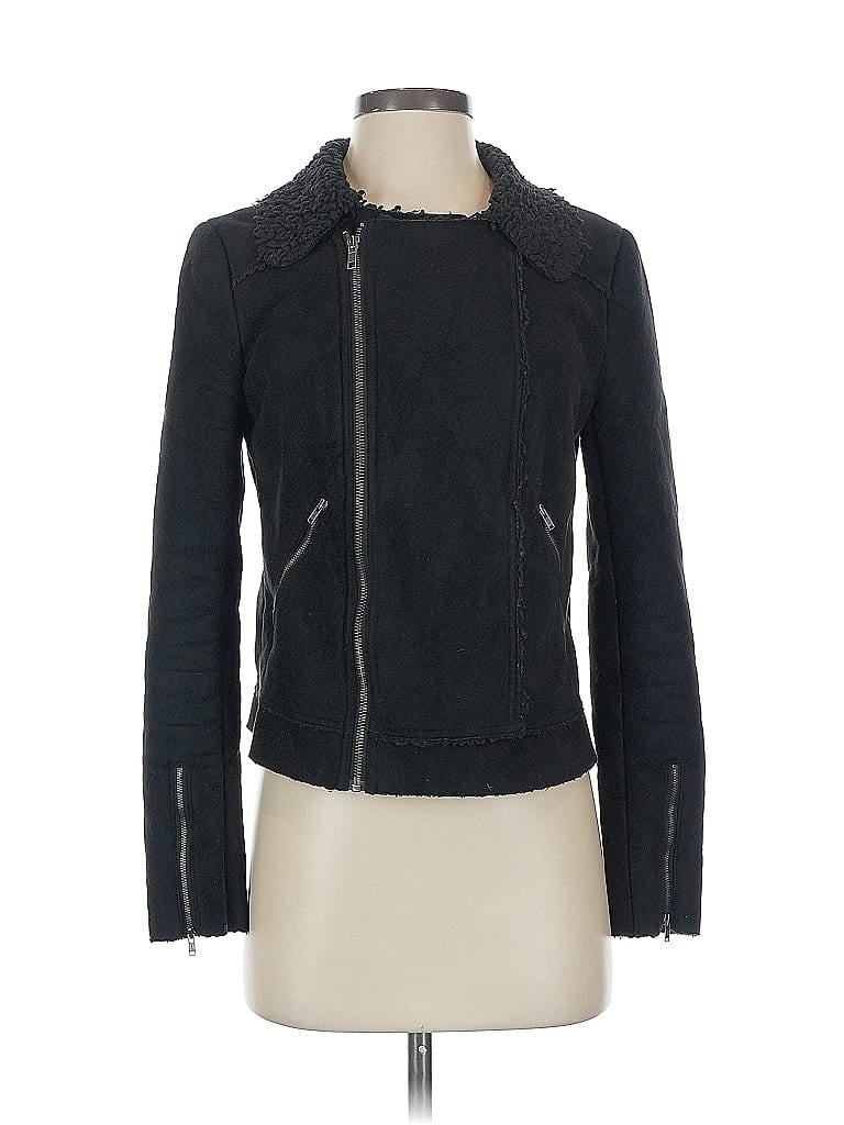 Pre-owned Silence And Noise Jacket In Black