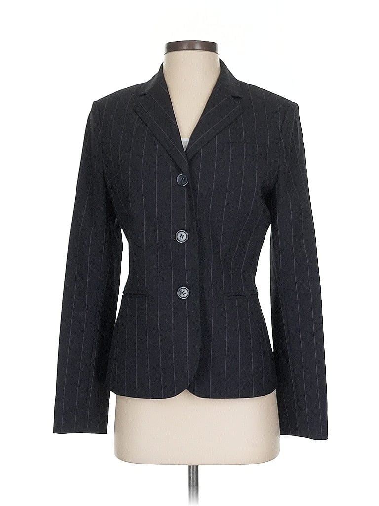 Pre-owned The Limited Wool Blazer Jacket In Black