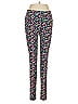 VSX Sport Argyle Checkered-gingham Black Purple Leggings Size M - photo 1
