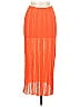 Alysi Orange Formal Skirt Size L - photo 1