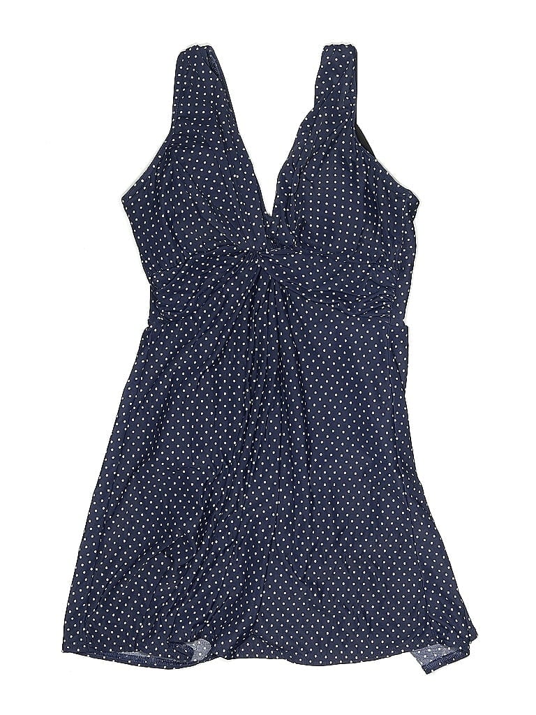 Pre-owned Assorted Brands Swimsuit Cover Up In Blue