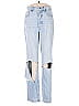 PacSun 100% Cotton Color Block Blue Jeans Size 26 waist - photo 1