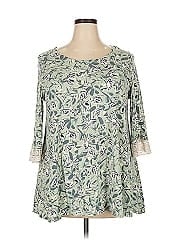 Woman Within 3/4 Sleeve Top