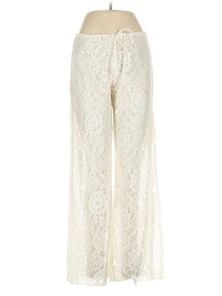 Becca Ivory White Casual Pants Size M - photo 1
