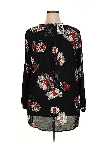 Chelsea & Theodore Long Sleeve Blouse (view 2)
