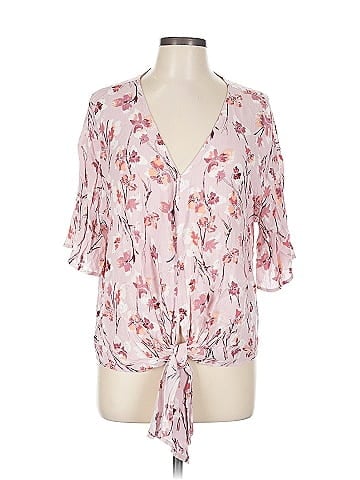 Eyeshadow 3/4 Sleeve Blouse (view 1)