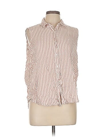 Jane and Delancey Sleeveless Button-Down Shirt (view 1)