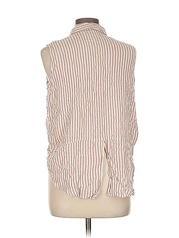 Jane and Delancey Sleeveless Button-Down Shirt (view 2)