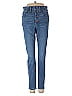 Madewell Solid Blue Jeans Size 24 waist (petite) - photo 1