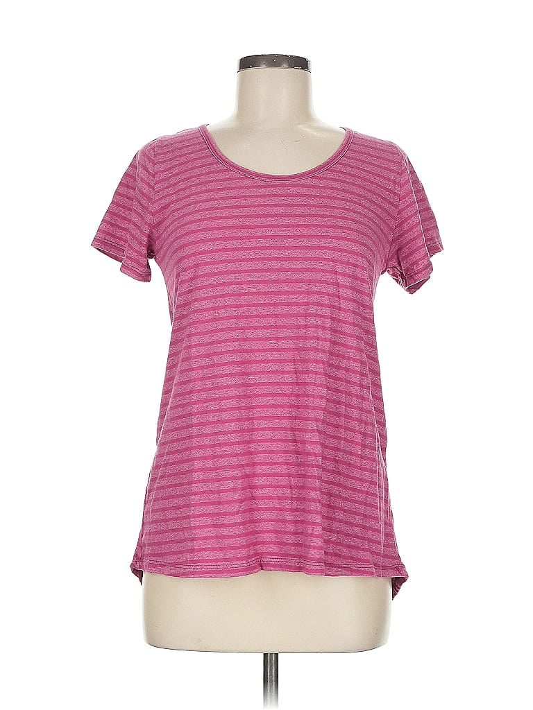 Pre-owned Lularoe Short Sleeve T-shirt In Pink