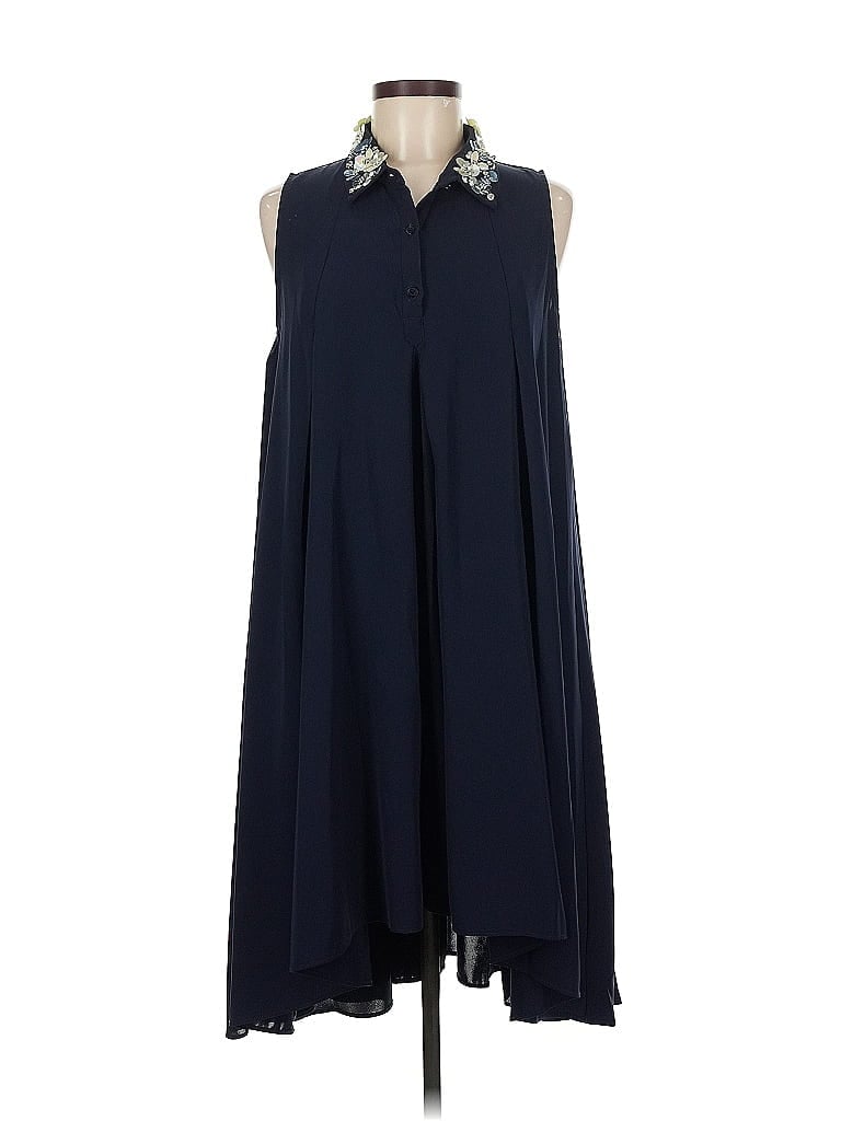 Gracia 100% Polyester Blue Casual Dress Size M - photo 1
