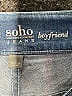 Soho JEANS NEW YORK & COMPANY Hearts Blue Jeans Size 2 - photo 4