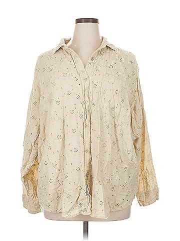 American Eagle Outfitters Long Sleeve Blouse (view 1)