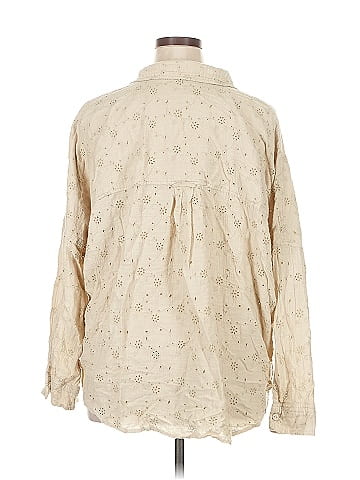 American Eagle Outfitters Long Sleeve Blouse (view 2)