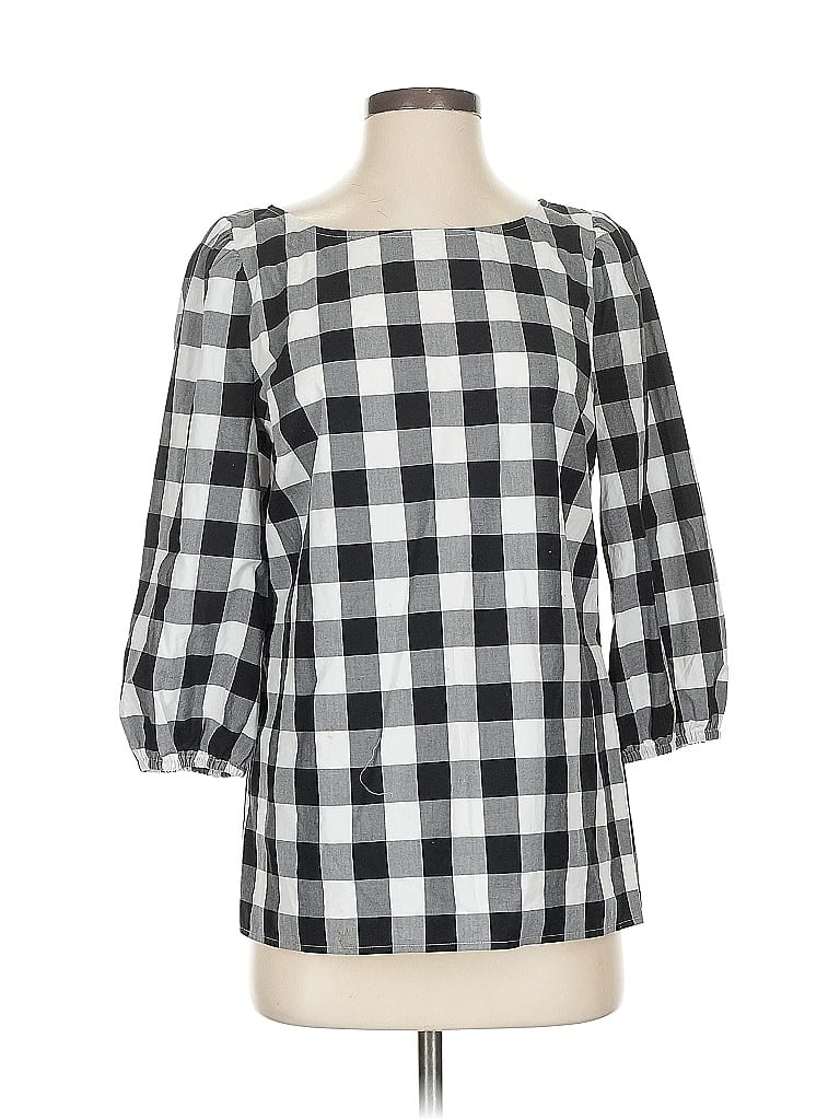 Click to view more detailed imagery on our partner's website Pre-owned Talbots 3/4 Sleeve Blouse In Black