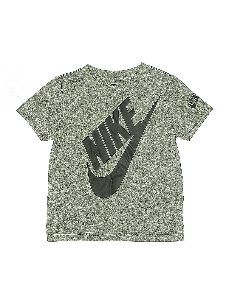 Click to view more detailed imagery on our partner's website Pre-owned Nike Kids' Short Sleeve T-shirt In Gray