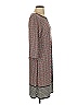 Max Studio Print Gray Casual Dress Size XS - photo 5