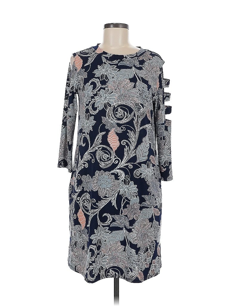 Pre-owned Agb Casual Dress In Gray