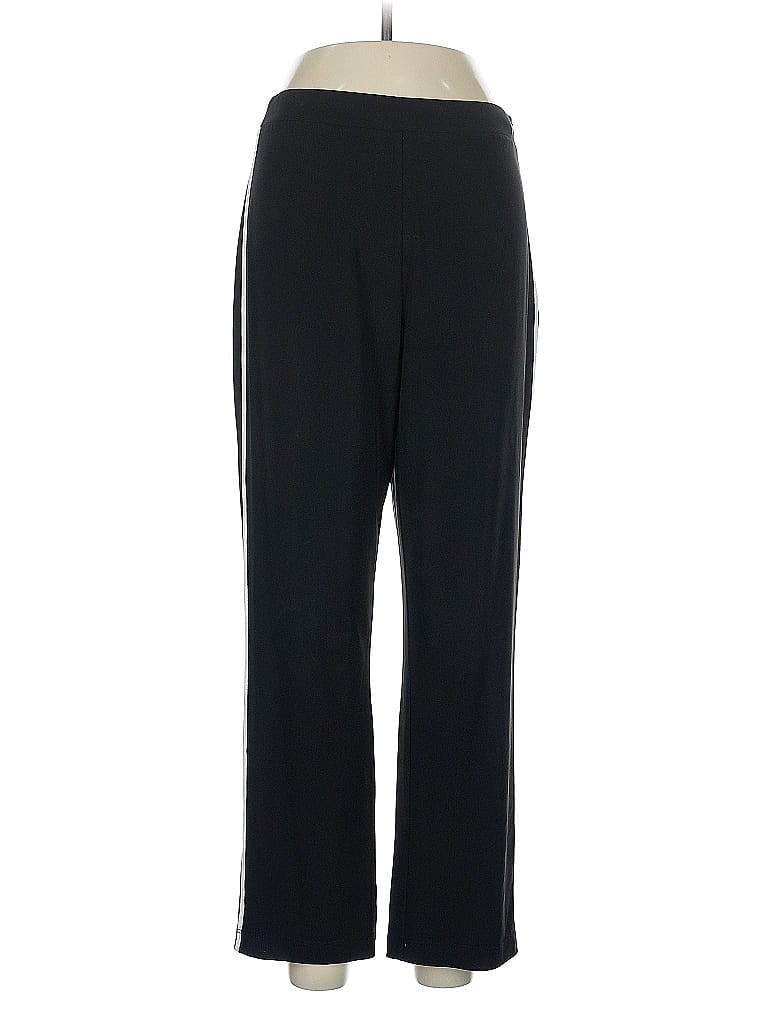 St. John Solid Black Active Pants Size 6 - photo 1