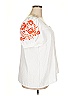 Shein Curve 100% Polyester White Short Sleeve Blouse Size 18 Plus (3) - photo 3