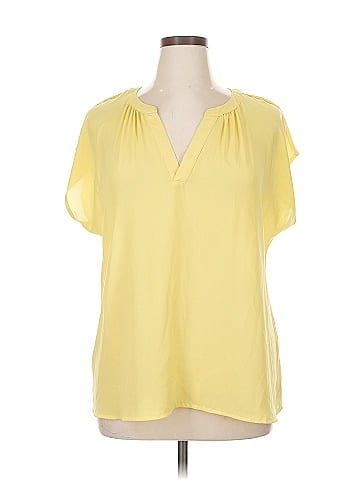 Roz & Ali Short Sleeve Blouse (view 1)