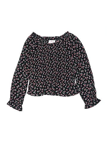 Justice Long Sleeve Blouse (view 1)