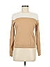 Worth New York Color Block Tan Pullover Sweater Size M - photo 1