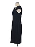 DM Collection Solid Black Cocktail Dress Size 6 - photo 5