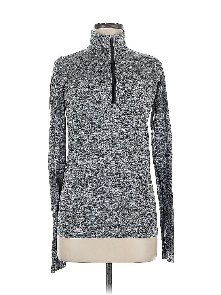 Pre-owned Nike Long Sleeve T-shirt In Gray