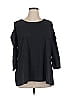 DG^2 by Diane Gilman Black 3/4 Sleeve Top Size 1X - photo 1