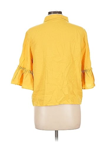 Marc New York Andrew Marc 3/4 Sleeve Button-Down Shirt (view 2)