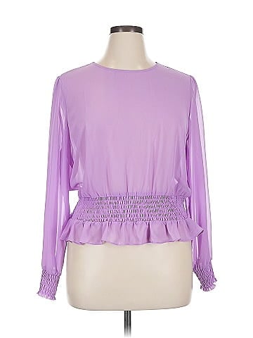 Bar III Long Sleeve Blouse (view 1)