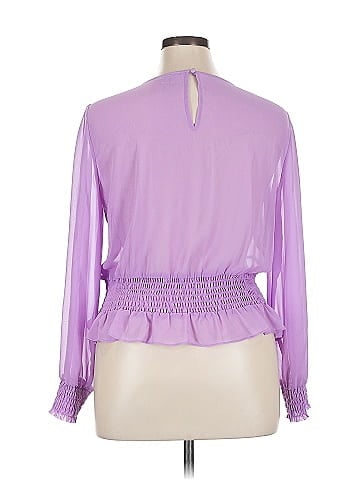 Bar III Long Sleeve Blouse (view 2)